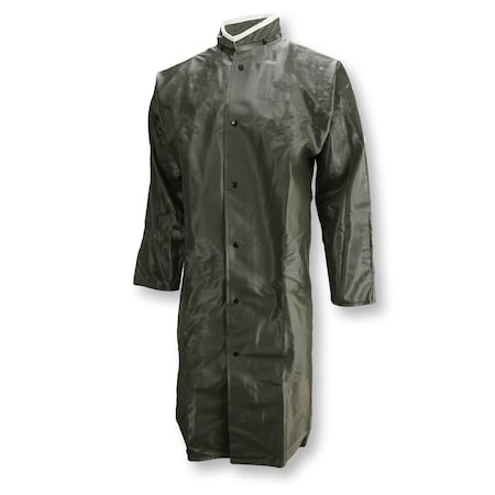 Outerwear Dura Quilt 56 Coat W/Snaps-Grn-M